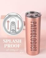 Speech Language Pathology Gifts for Women, Gifts for SLP on National Speech Pathologist Day, Birthday and Chirstmas, 20 oz Insulated Stainless Steel Travel Tumbler - SLP - Image 4