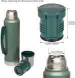 Replacement Stopper,1 Pack Green Water Leakage Prevention Stopper Compatible with Stanley Classic Stainless Steel Vacuum Bottle(1.1 QT/1.5QT/2 QT) - Image 3