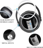 Straw Lid for Hydro Flask Wide Mouth Water Bottles, Top Lids with Straw Compatible with Hydro Flask 32 40 oz, Replacement Cap Wide Mouth Accessories Flip Lid Flex Handle - Image 4