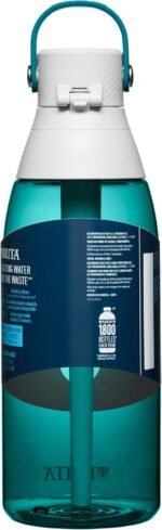 Brita Hard-Sided Plastic Premium Filtering Water Bottle, BPA-Free, Reusable, Replaces 300 Plastic Water Bottles, Filter Lasts 2 Months or 40 Gallons, Includes 1 Filter, Sea Glass - 36 oz. - Image 5