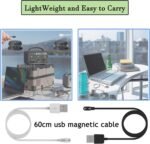 Replacement Charger Compatible with HidrateSpark PRO/HidrateSpark Steel Smart Water Bottle Charger Charging Cable Cord Magnetic USB Cradle Line Accessories (Black) - Image 7