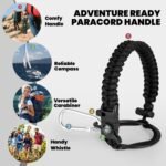 Insulated Water Bottle 20 oz, Triple Wall Vacuum Stainless Steel (Cold for 48 Hrs), Leak Proof & Non-BPA, Kids Water Bottle Jug for School with Straw Spout Lids, Magic Black - Image 5