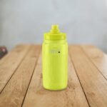 Elite Fly Tex Cycling Water Bottle 550ml – Yellow Fluo – Ultra-Lightweight, BPA-Free, Easy-Squeeze Sports Bottle for Road, MTB & Gravel - Image 3