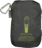 ChicoBag rePETe Water Bottle Sling | Recycled Water Bottle Carrier with Strap | Eco Friendly | Limestone - Image 4