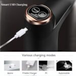 USB Rechargeable Electric Water Pump for 5 Gallon Bottle, Portable Water Dispenser Pump with 1200mAh Battery for Home Office Camping (Black) - Image 5