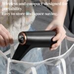 USB Rechargeable Electric Water Pump for 5 Gallon Bottle, Portable Water Dispenser Pump with 1200mAh Battery for Home Office Camping (Black) - Image 9