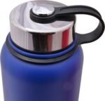 MIRA Stainless Lid for MIRA Wide Mouth Water Bottles | Compatible with Multiple Sizes: 12 oz, 18 oz, 22 oz, 32 oz & 40 oz | Leak Proof Cap - Image 4