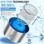 2026 New Hydrogen Water Bottle, Hydrogen Water Generator with Advanced SPE PEM Technology, Portable Rechargeable aquahealth Hydrogen Water for Office, Daily Drinking and Gifts - Image 3