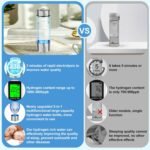 2026 New Hydrogen Water Bottle, Hydrogen Water Generator with Advanced SPE PEM Technology, Portable Rechargeable aquahealth Hydrogen Water for Office, Daily Drinking and Gifts - Image 4