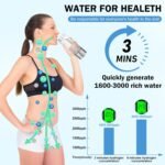 2026 New Hydrogen Water Bottle, Hydrogen Water Generator with Advanced SPE PEM Technology, Portable Rechargeable aquahealth Hydrogen Water for Office, Daily Drinking and Gifts - Image 5