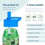 Wildkin Kids 16 Oz Water Bottle – BPA-Free Tritan, Leak-Proof Lid, Durable & Easy to Clean - Wild Animals - Image 5