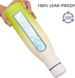 BJPKPK Insulated Water Bottle 17oz Stainless Steel Water Bottles Dishwasher Safe Reusable Metal Thermal Keep Cold and Hot,Elegant Green - Image 5