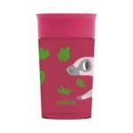 Dr. Brown's Milestones Cheers 360 Cup Spoutless Transition Cup, Travel Friendly & Leak-Free Sippy Cup, Pink Leopard – Red Lemur, 10 oz/300 mL, 2 count (1 pack) - Image 8