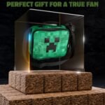 Minecraft Insulated Lunch Bag for Kids Creeper Lunchbox for Boys School Supplies Food Carrier Snacks Picnic Beach Days Travel Gamer Gifts for Kids (Green) - Image 3