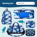 Wildkin Kids 18oz Stainless Steel Water Bottle – BPA-Free, Leakproof, Insulated, Easy-Clean - Sharks - Image 6