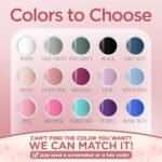 Fleur&Bay Personalized Tumbler with Lid & Straw - Customize Tumblers with Names, Bridesmaid Gifts for Wedding, Bachelorette & Bridal Party - Hot & Cold Drink Insulated Travel Mug - 20 oz, Black - Image 5