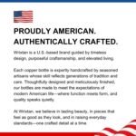 Pure Copper Water Bottle – 1 Liter (34 Oz) | Diamond Textured Design | Leak-Proof, Durable & Eco-Friendly | Elegant & Sustainable Hydration Companion for Office, Gym, Yoga & Travel - Image 5