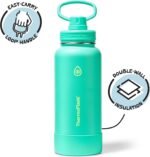 ThermoFlask 32 oz Double Wall Vacuum Insulated Stainless Steel Water Bottle with Spout Lid, Screamin' Green - Image 3