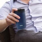 MIRA 12 oz Travel Coffee Mug - Insulated Stainless Steel Tumbler with Screw Lid - Admiral Blue - Image 4