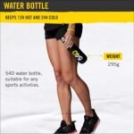 54D INSULATED WATER BOTTLE 17 Oz, Stainless Steel Water Bottles, Sports Water Bottles, Keep Cold for 24 Hours and Hot for 12 Hours. Great for Travel. - Image 5