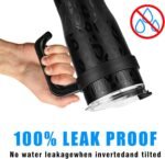 30/40 oz Tumbler Replacement Lids,1pack Spill Proof Straw Lids for YETI,Old Style RTIC,Ozark Trail and More,for Travel Tumblers,Stainless Steel Tumblers,Straw and Sippy Friendly(Black) - Image 7