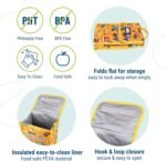 Wildkin Kids Insulated Lunch Bag – Reusable, Ideal for Hot/Cold Snacks, School & Travel - Under Construction - Image 6