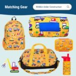 Wildkin Kids Insulated Lunch Bag – Reusable, Ideal for Hot/Cold Snacks, School & Travel - Under Construction - Image 9