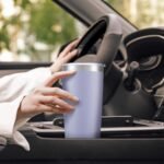 20 oz Tumbler with Lid Stainless Steel Double Wall Vacuum Insulated Tumblers Powder Coated Cups Travel Mug Keep Drinks Cold and Hot, Cosmic Lilac - Image 5