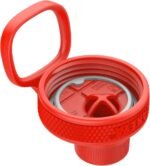 Takeya Tritan Sport Water Bottle with Spout Lid - BPA-Free & Dishwasher-Safe Water Bottle - Reusable Bottle with Lid Handle - Simple Leak-Proof Water Bottle - 32 oz, Pro Fire - Image 4