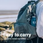 Super Sparrow Water Bottle Insulated - 17 Oz / 25 Oz / 32 Oz - Standard Mouth FlipFlow Flask - BPA Free, Leak Proof Drink Bottle- Ergonomic Straw Water Bottle for Work, Gym, Travel, Sports, Outdoor - Image 8