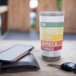 I'm Jamaica Doing Jamaica Things Funny Custom Name Stainless Steel Insulated Tumbler - Image 6