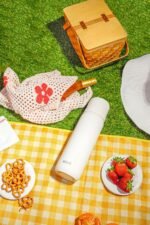 Ello Therma 32oz Insulated Stainless Steel Thermos for Hot & Cold Beverages with Leak Proof Lid & Built-in Cup, Triple Wall Insulation, Hot 24 Hrs, Perfect for Coffee,Tea, Dishwasher Safe, Cream - Image 3