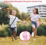 Water Bottle Carrier for Kids - Water Bottle Holder with Strap, Boys Girls Water Bottle Sling Bag for 10/12/14/16/18Oz Water Bottles Walking Hiking Camping - Image 4