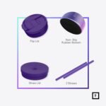 IRON °FLASK Co-Pilot Insulated Mug w/Straw & Flip Cap Lids - Cup Holder Bottle for Hot, Cold Drink - Leak-Proof- Water, Coffee Portable Travel Tumbler - Lavender, 40 Oz - Image 4