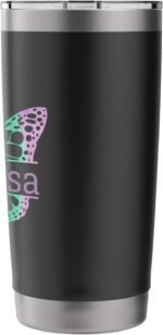 Butterfly Monogram Vanessa Stainless Steel Insulated Tumbler - Image 3