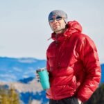 Stainless Steel Travel Mug with Handle 30 oz – 6 Piece Set. Tumbler with Handle, Straw, Cleaning Brush & 2 Lids. Double Wall Insulated Large Coffee Mug Bundle - Aqua Blue Powder Coated Tumbler - Image 5