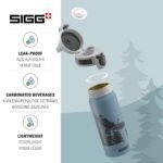Sigg - Aluminium Kids Water Bottle - WMB ONE Brave Eagle - Suitable For Carbonated Beverages - Leakproof - Lightweight - BPA Free - Climate Neutral Certified - Light Blue - 20 Oz - Image 4