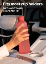 Opard Slim Water Bottle 27oz, Dishwasher Safe Plastic Water Bottle BPA-Free, Leakproof Screw Top, Flamingo Pink, Reusable for Travel School Sport Gym Hiking - Image 5