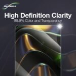 BoxWave Screen Protector Compatible with Hroruforg Smart Water Bottle - ClearTouch ImpactShield (2-Pack), Impenetrable Screen Protector Flexible Film - Image 5