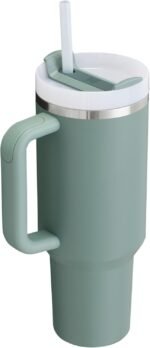 STANLEY Quencher H2.0 Tumbler with Straw 40 oz | Flowstate 3-Position Lid | Cup Holder Compatible for Travel | Insulated Stainless Steel Cup | BPA-Free | Shale - Image 3