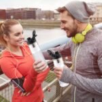 Mimorou 12 Pack Plastic Sports Water Bottles Bulk 20 oz Reusable Water Bottles Without BPA Lightweight Leak Proof with Handle Set for Adult School Teams, No Straw - Image 6