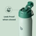 BOTTLE BOTTLE 24oz Insulated Water Bottle Stainless Steel Sport Water Bottle with Straw and Adjustable Lid Daily Pill Organizer - Image 4