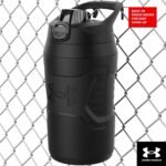 Under Armour 32 oz Insulated Water Bottles - Sports Water Jug with Fence Hook, Leak Resistant for Baseball, Football & More, 32 oz Insulated, Jet Grey/Black - Image 8