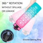 Cute Corgi Water Bottle 32 Oz – Leakproof BPA Free Sport Water Bottle with Straw & Carry Strap, Motivational Time Marker for Gym, Fitness, Outdoor, Travel, Office, Biking, Dog Lover - Image 3