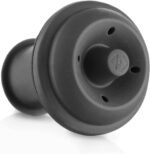 Vacu Vin Wine Saver Vacuum Stoppers – Set of 6 – Gray – Airtight Seal for Opened Bottles – Preserves Wine Freshness Up to 10 Days – Reusable & Dishwasher Safe – For Wine Saver Pump - Image 5