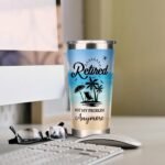 Fatbaby Retirement Gifts for Men Women,Happy Retirement Travel Tumbler Cup,Retired Gifts for Coworker Boss Teacher Doctor Dad, Vacuum Insulated Stainless Steel Tumbler 20oz - Image 3