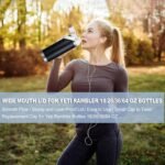 Lid for Yeti Rambler 12 18 26 36 64 oz, Cap with Flexible Handle, Replacement Chug Lids for Yeti 18oz 26oz 36oz 64oz Rambler Water Bottle Top Accessories - Image 3