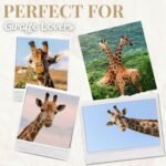 Onebttl Giraffe Gifts for Giraffe Lovers, 20oz Insulated Stainless Steel Tumblers with Lids and Straws, Perfect Gifts for Christmas & Birthday - Watercolor - Image 5