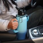 BJPKPK Insulated Water Bottles with Straw Lid, 23oz Metal Water Bottle with 2 lids & Paracord Strap, Double Wall Stainless Steel Vacuum Tumblers, Cups, Mugs, Thermo for Hot& Cold Drinks, Sky - Image 8