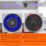 6-in-1 Vacuum Sealer: Regular and Wide-Mouth Mason Jars, Wine Bottles, Vacuum Bags, Lunchboxes, and even Non-Standard Vacuum Containers-Black - Image 4